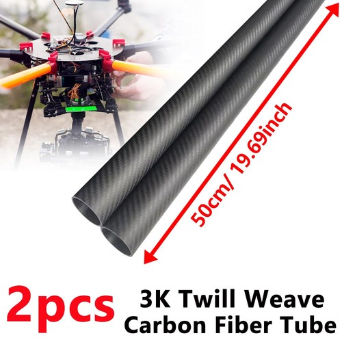 2pcs carbon fiber - carbon, tube